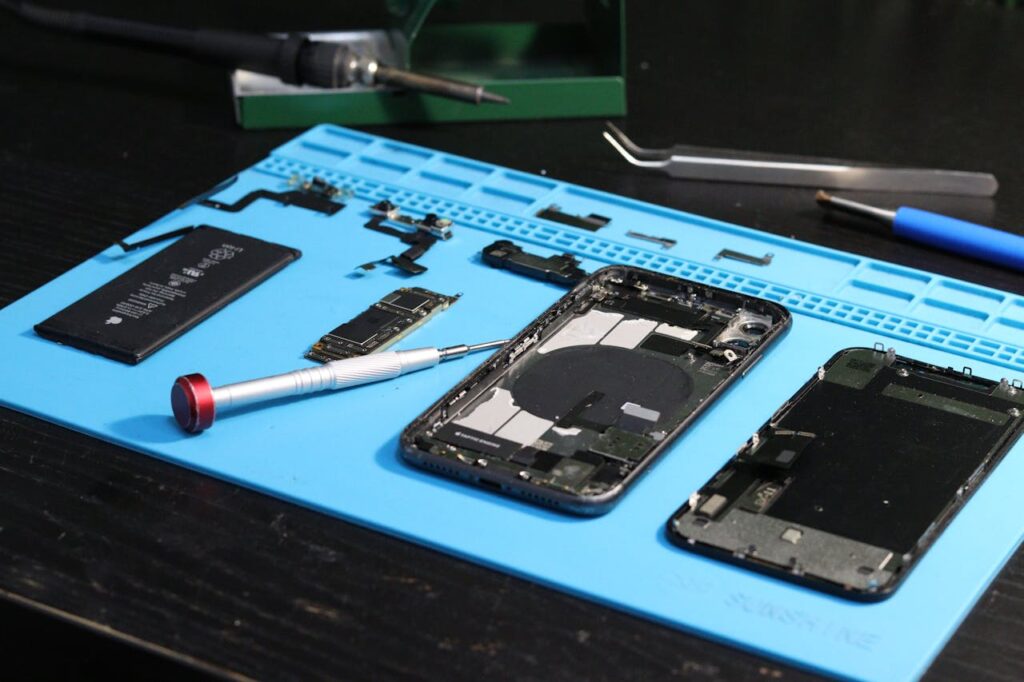 reparation batterie smartphone
